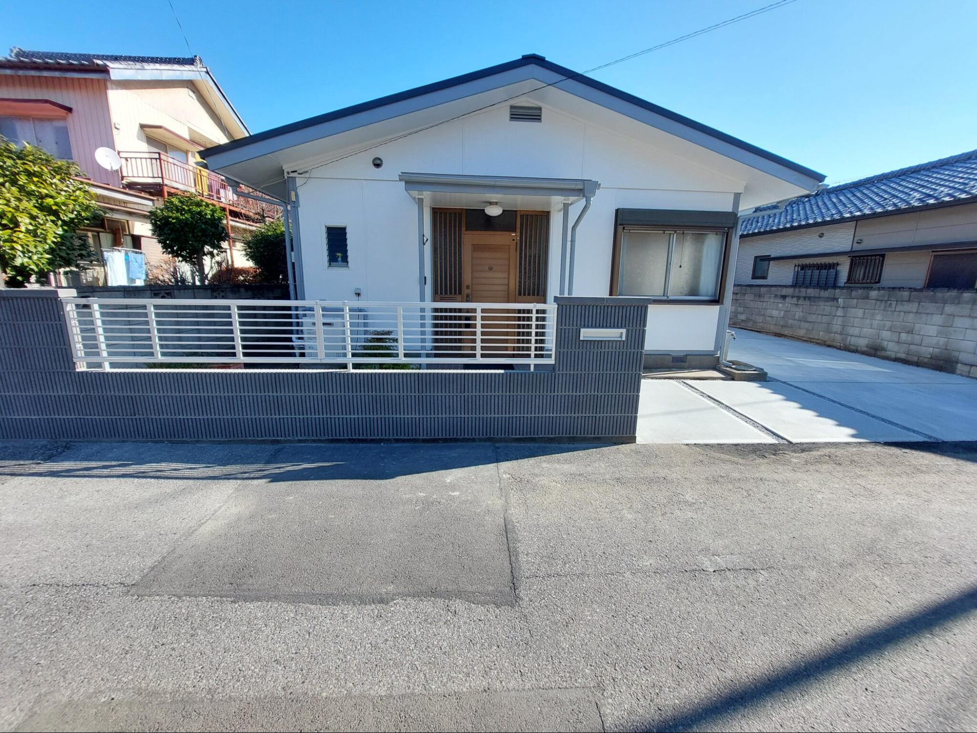 住宅と外構
