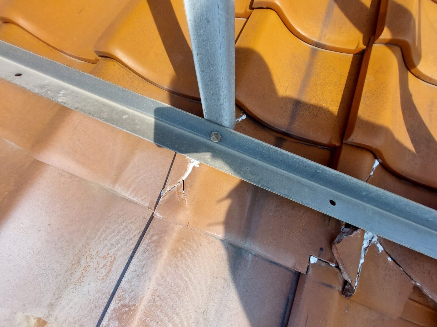 瓦屋根の補修