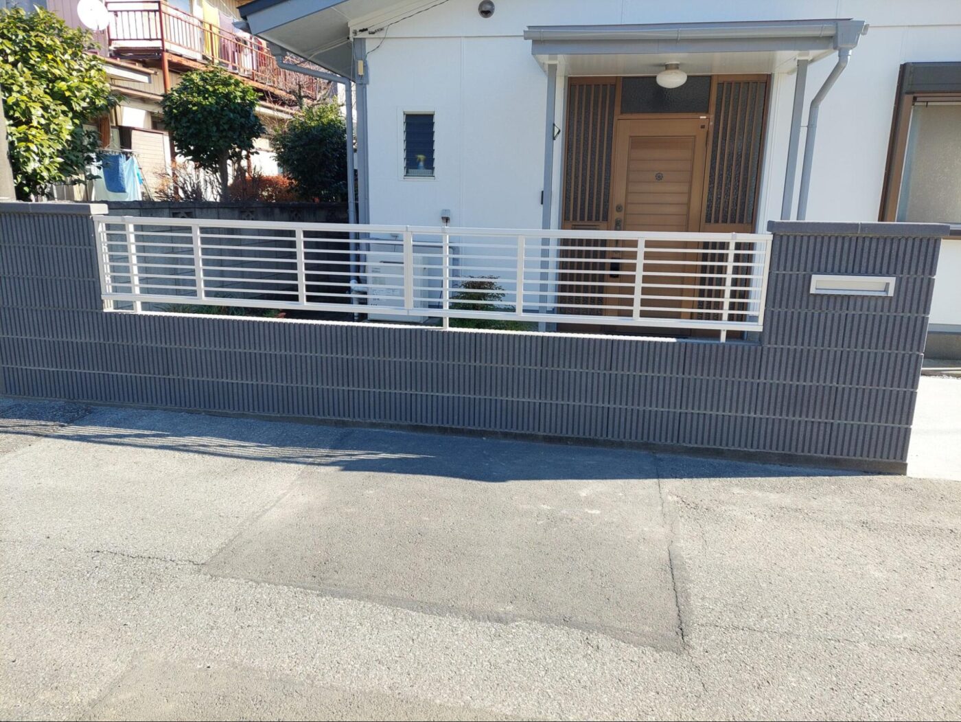 住宅と外構