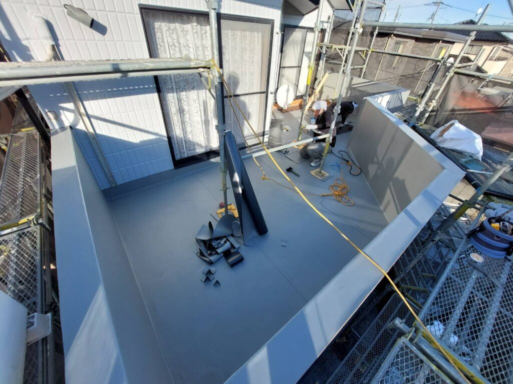 ベランダの防水工事